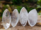 Polished Rock Crystal Quartz "Angel Tears" Free Forms x 35 From Madagascar - Toprock Gemstones and Minerals 