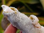 Natural Drusy Quartz Coated Spearhead Calcite Crystals x 35 From Albert's Mountain, Lesotho - Toprock Gemstones and Minerals 
