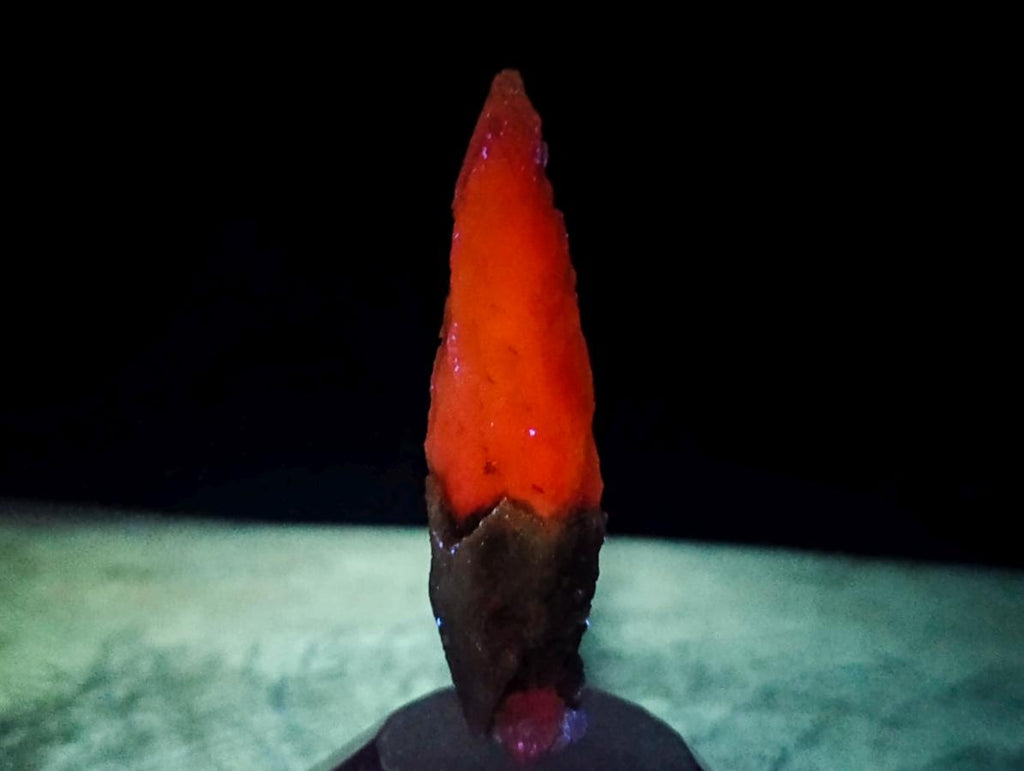 Natural Drusy Quartz Coated Spearhead Calcite Crystals x 35 From Albert's Mountain, Lesotho - Toprock Gemstones and Minerals 