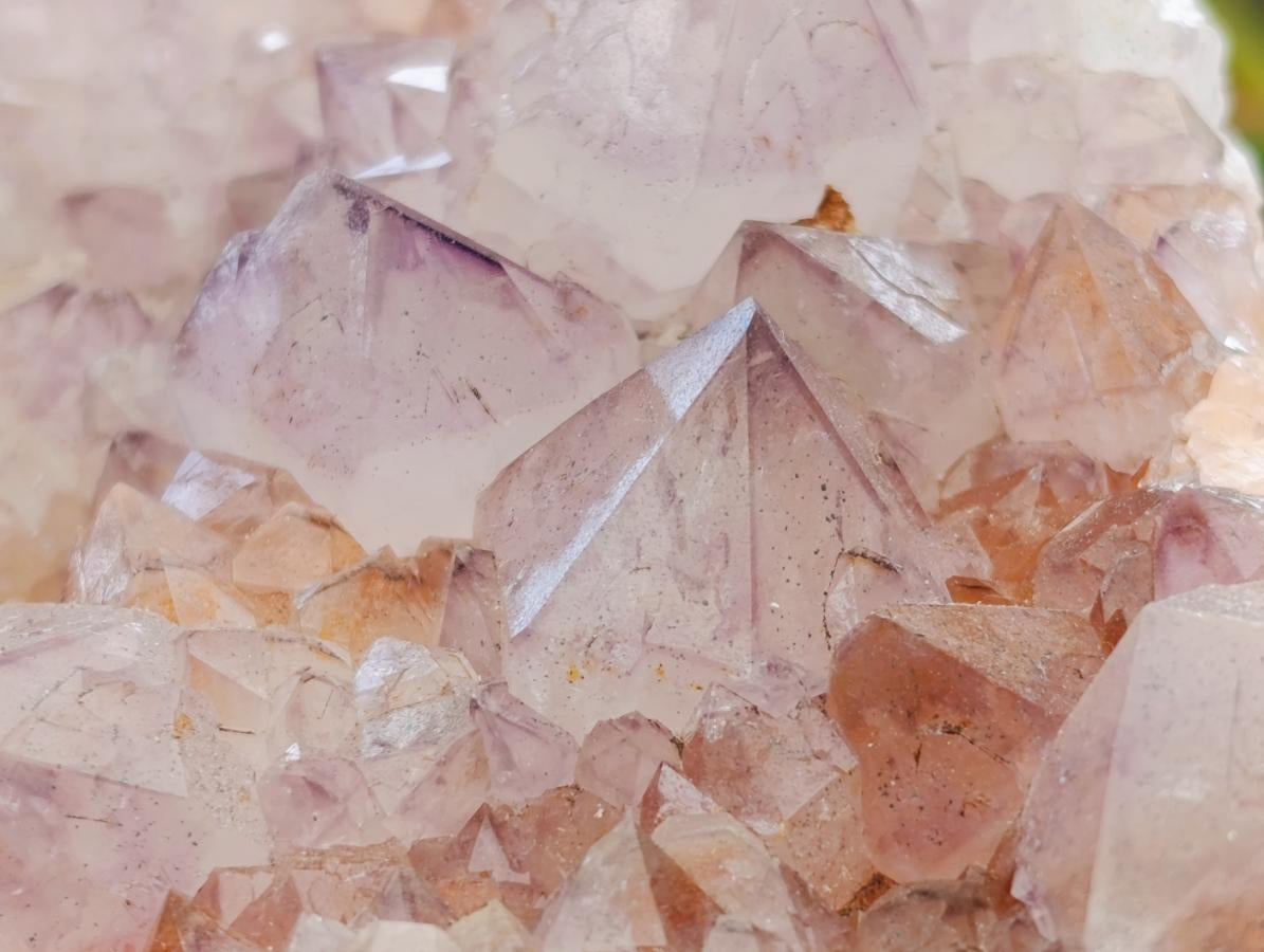 Natural Ametrine Spirit Quartz Clusters x 2 From Boekenhouthoek, South Africa - Toprock Gemstones and Minerals 