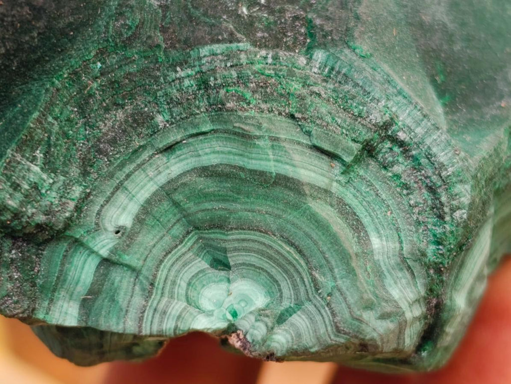 Natural Botryoidal Malachite Specimens x 3 From Congo - Toprock Gemstones and Minerals 