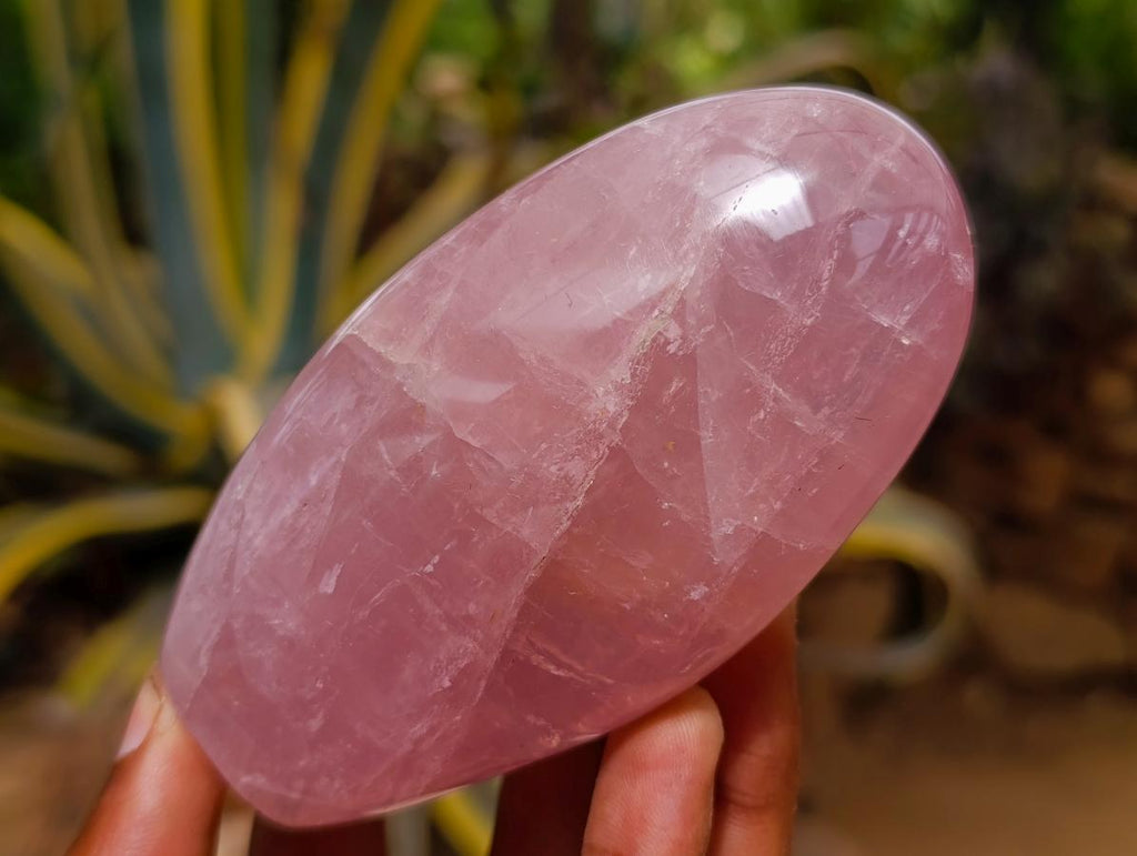 Polished Gemmy Rose Quartz Standing Display Pieces x 4 From Madagascar - Toprock Gemstones and Minerals 
