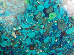 Hand Made Conglomerate Chrysocolla Spheres With Azurite And Malachite x 2 From Congo - Toprock Gemstones and Minerals 