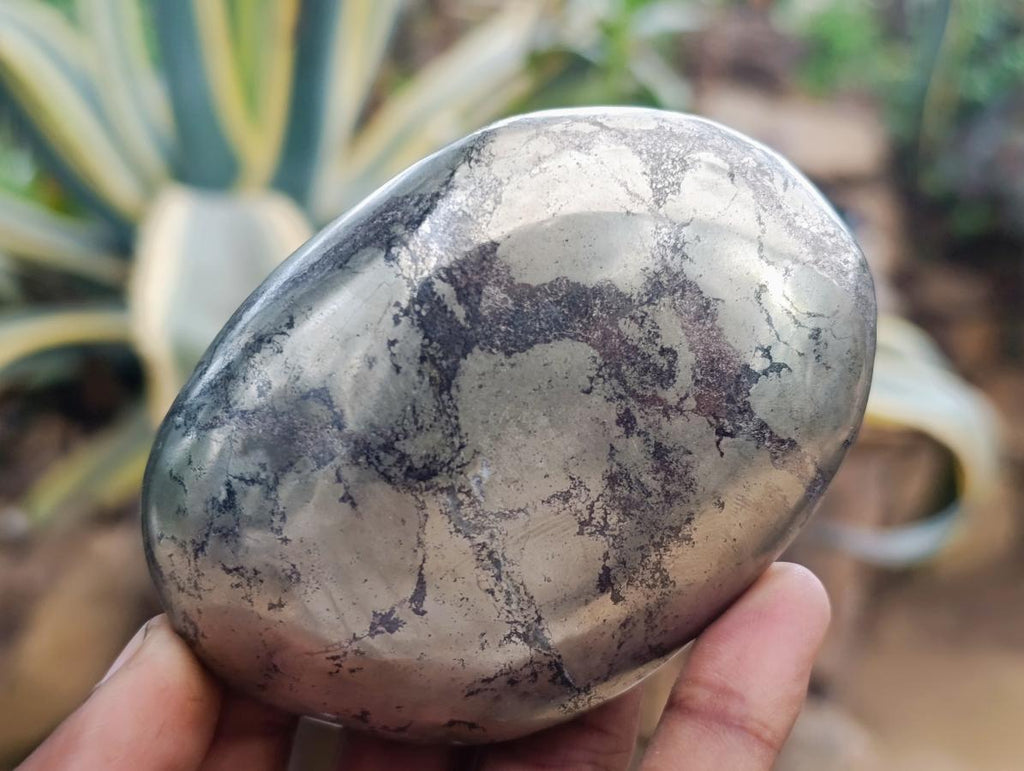 Polished XL Basalt Pharaoh Stone Galet Free Forms x 4 From Iron Duke Mine, Zimbabwe - Toprock Gemstones and Minerals 