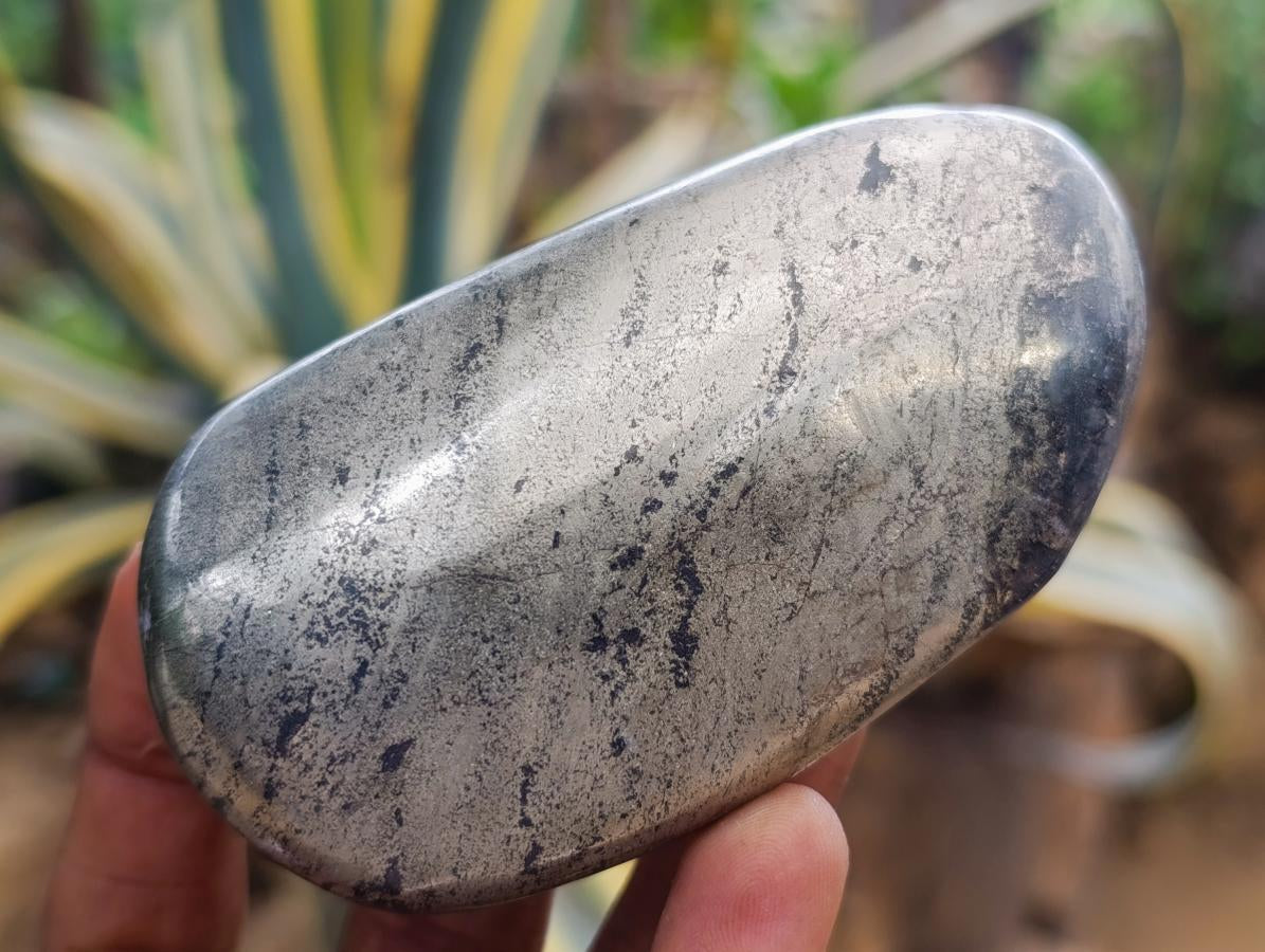 Polished XL Basalt Pharaoh Stone Galet Free Forms x 4 From Iron Duke Mine, Zimbabwe - Toprock Gemstones and Minerals 