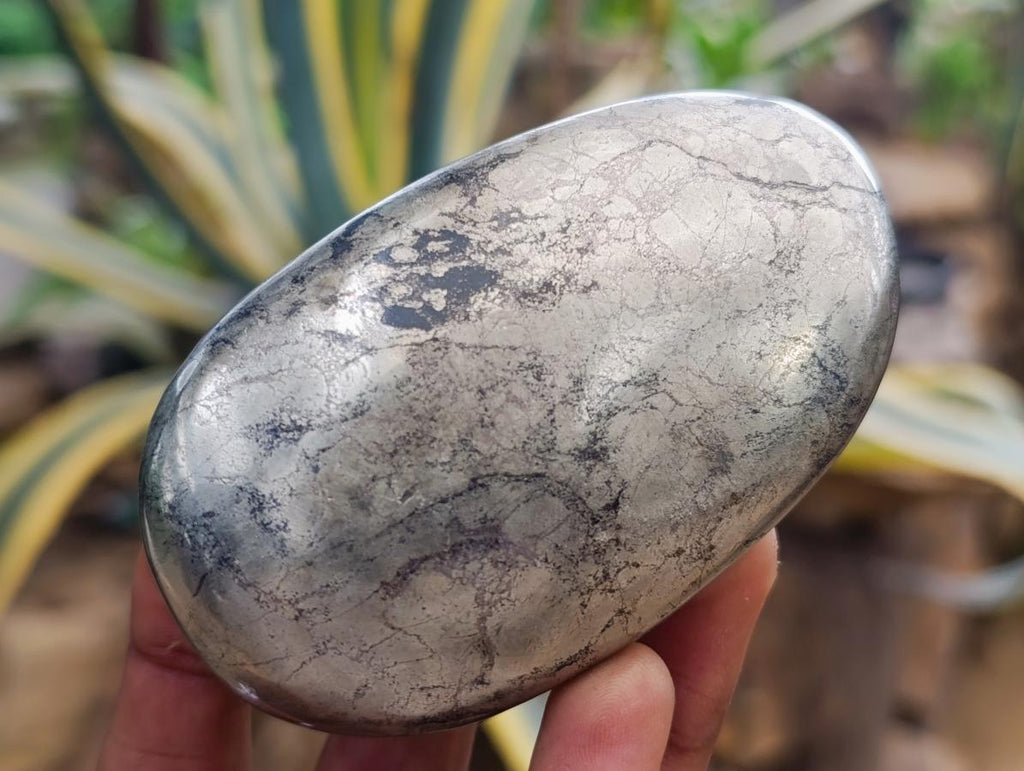 Polished XL Basalt Pharaoh Stone Galet Free Forms x 4 From Iron Duke Mine, Zimbabwe - Toprock Gemstones and Minerals 
