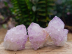 Natural Sunburst Cactus Amethyst Spirit Quartz Single Crystals x 35 From Boekenhouthoek, South Africa - Toprock Gemstones and Minerals 