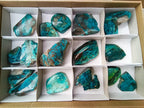 Polished One Side Shattuckite Slices x 17 From Kaokoveld, Namibia - Toprock Gemstones and Minerals 