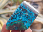 Polished One Side Shattuckite Slices x 17 From Kaokoveld, Namibia - Toprock Gemstones and Minerals 