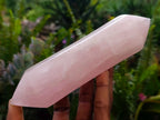 Polished Double Terminated Gemmy Rose Quartz Crystals x 4 From Madagascar - Toprock Gemstones and Minerals 