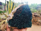 Natural Large Crystalline Malachite Specimen x 1 From Tenke Fungurume, Congo - Toprock Gemstones and Minerals 