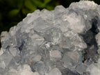 Natural Blue Celestite Geode Specimens x 2 From Sakoany, Madagascar - Toprock Gemstones and Minerals 