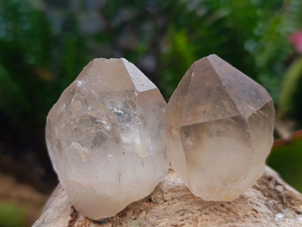 Natural Smokey and Clear Quartz Crystals x 35 From Zimbabwe - Toprock Gemstones and Minerals 