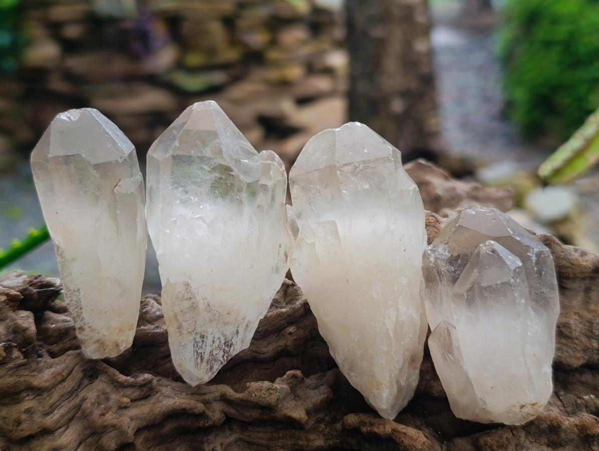 Natural Smokey and Clear Quartz Crystals x 35 From Zimbabwe - Toprock Gemstones and Minerals 