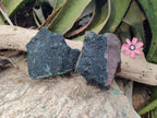 Natural Libethenite Crystals on Hematoid Matrix Specimens x 2 From Shituru, Congo - Toprock Gemstones and Minerals 