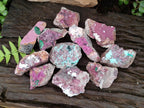 Natural Salrose Cobaltoan Dolomite Specimens with Various Inclusions x 12 From Kakanda, Congo - Toprock Gemstones and Minerals 