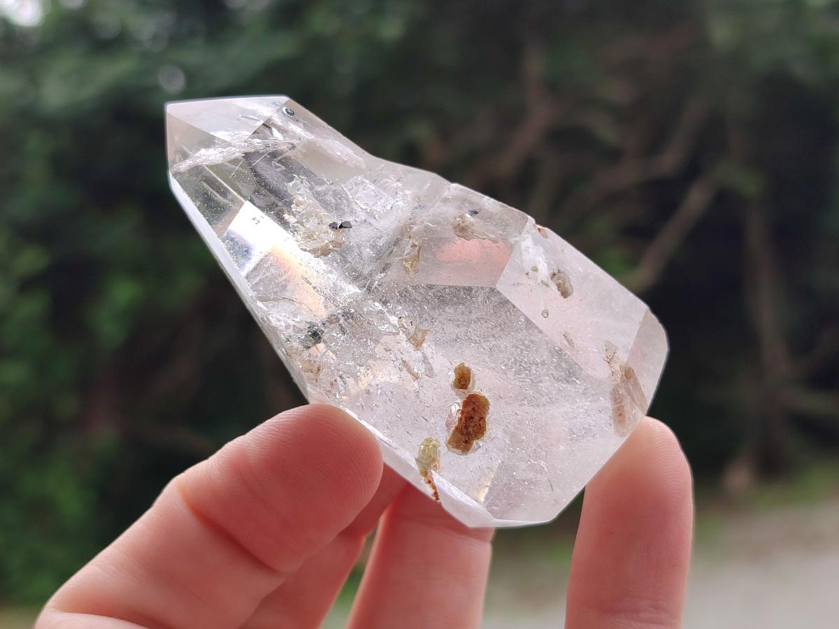 Polished Mixed Quartz Crystals x 6 From Madagascar - Toprock Gemstones and Minerals 