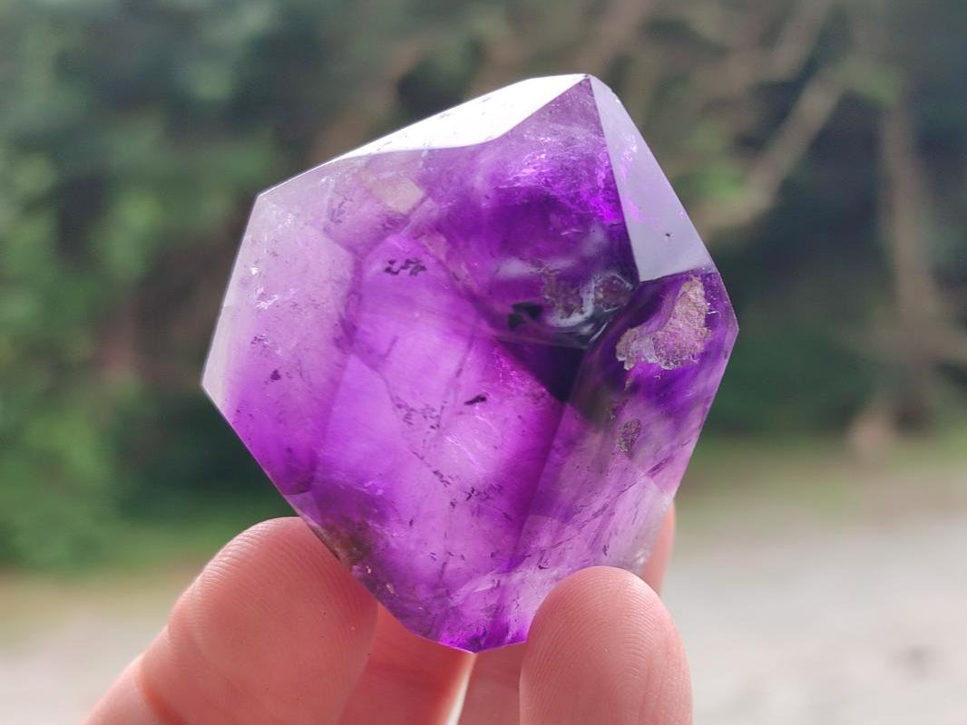 Polished Mixed Quartz Crystals x 6 From Madagascar - Toprock Gemstones and Minerals 