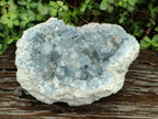 Natural Large Blue Celestite Geode Specimen x 1 From Sakoany, Madagascar - Toprock Gemstones and Minerals 
