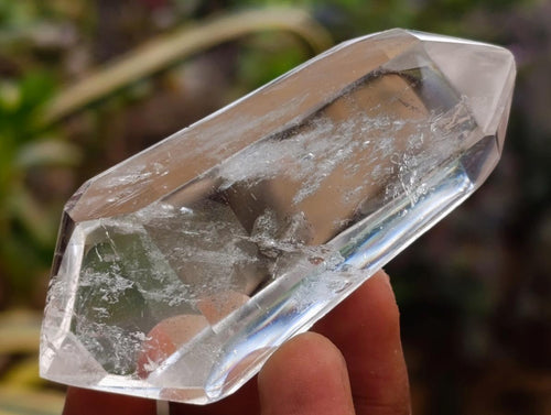 Polished Clear Quartz Double Terminated Crystals x 12 From Madagascar - Toprock Gemstones and Minerals 
