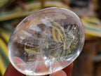 Polished Clear Rock Crystal Palm Stones x 24 From Amoron’i Mania, Madagascar - Toprock Gemstones and Minerals 