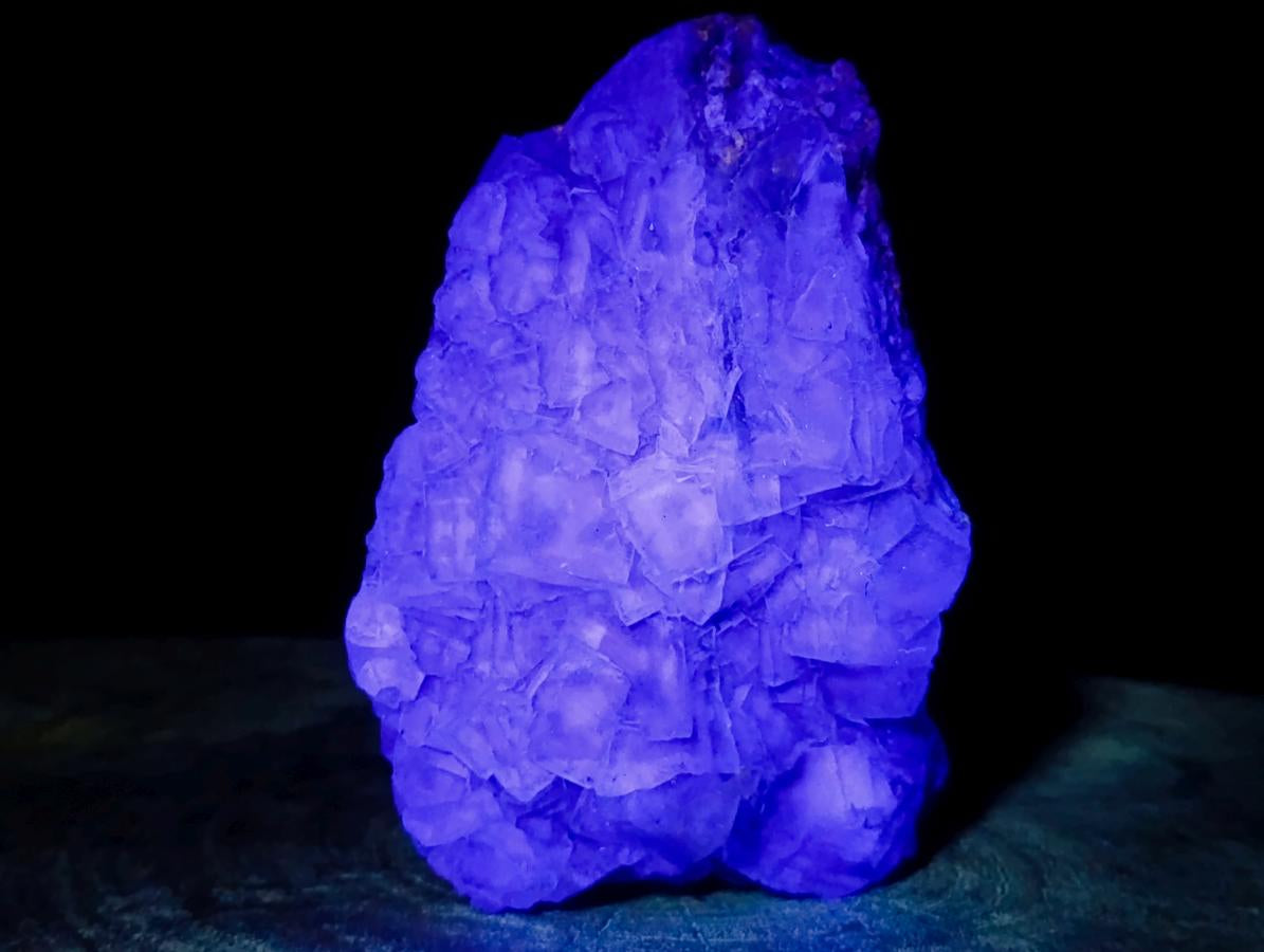 Natural Large Dark Green Cubic Fluorite Specimen x 1 From Okorusu Mine, Namibia - Toprock Gemstones and Minerals 