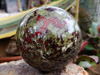 Polished XL Bastite Dragonsblood Stone Sphere x 1 From Tshipise, South Africa - Toprock Gemstones and Minerals 