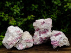 Natural Pink Rubellite Tourmaline Specimens x 4 From Karibib, Namibia - Toprock Gemstones and Minerals 