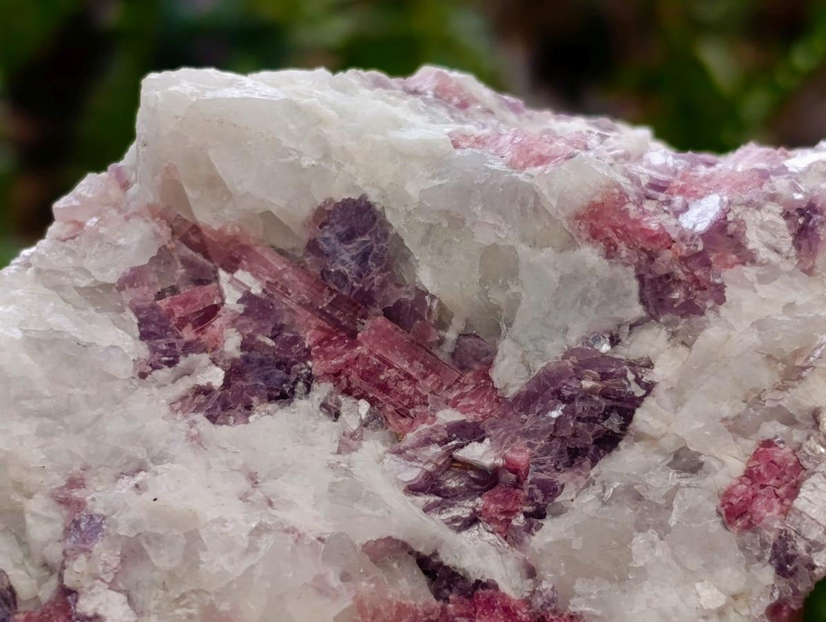 Natural Pink Rubellite Tourmaline Specimens x 4 From Karibib, Namibia - Toprock Gemstones and Minerals 