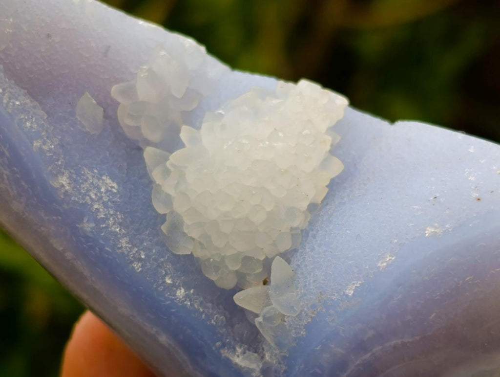 Polished Blue Lace Agate Free Forms x 6 From Nsanje, Malawi - Toprock Gemstones and Minerals 