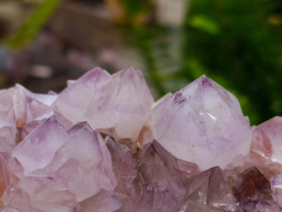 Natural Sunburst Spirit Amethyst Clusters x 3 From Boekenhouthoek, South Africa - Toprock Gemstones and Minerals 