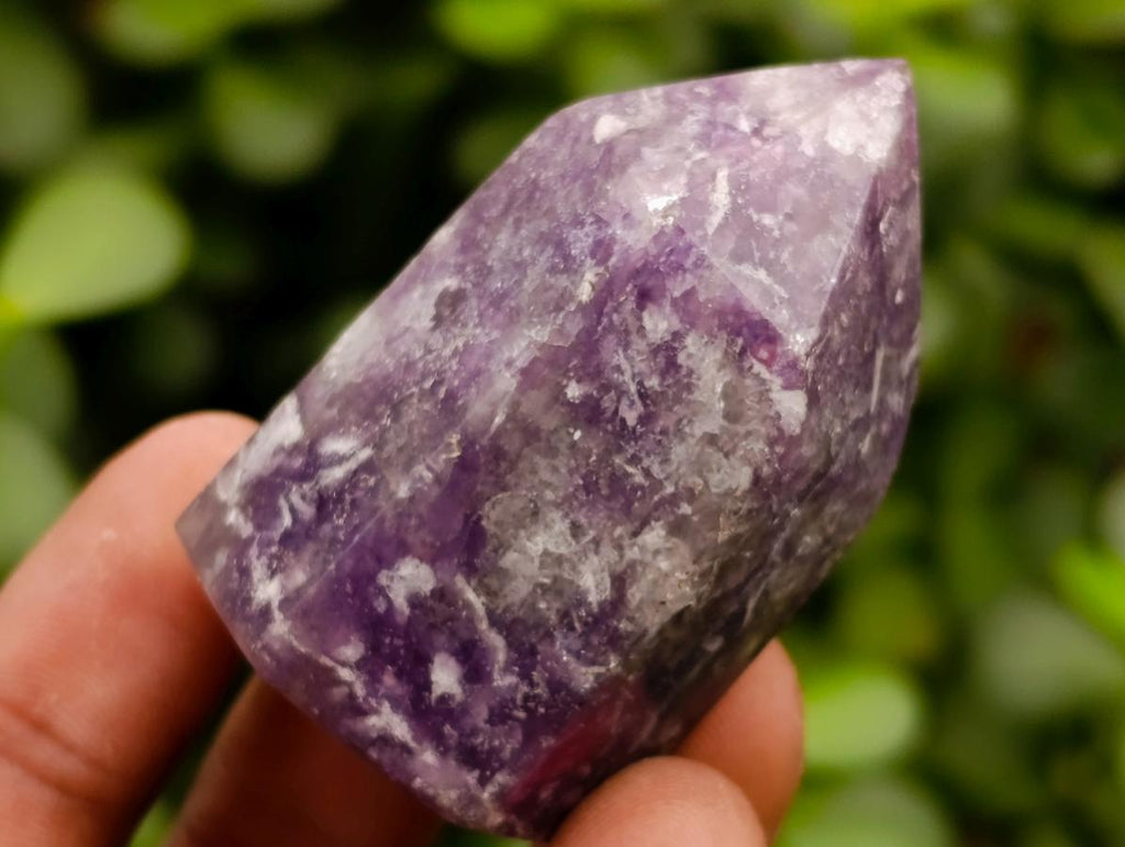 Polished Lepidolite Display Crystals x 5 From Ambatondrazaka, Madagascar - Toprock Gemstones and Minerals 
