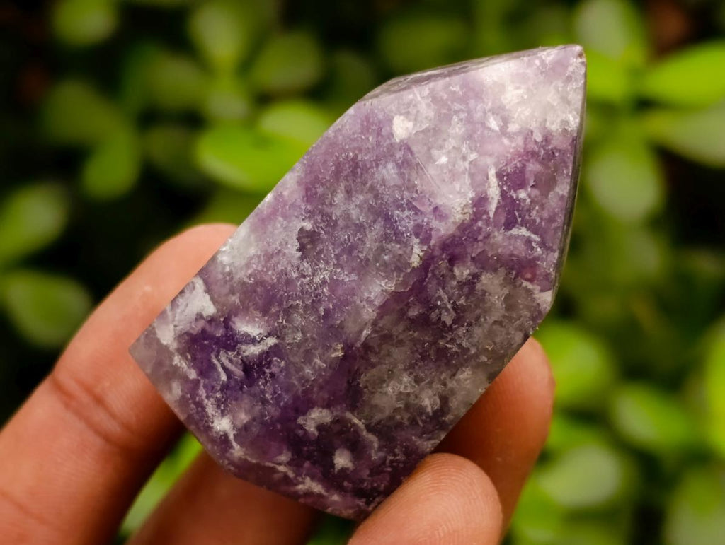 Polished Lepidolite Display Crystals x 5 From Ambatondrazaka, Madagascar - Toprock Gemstones and Minerals 