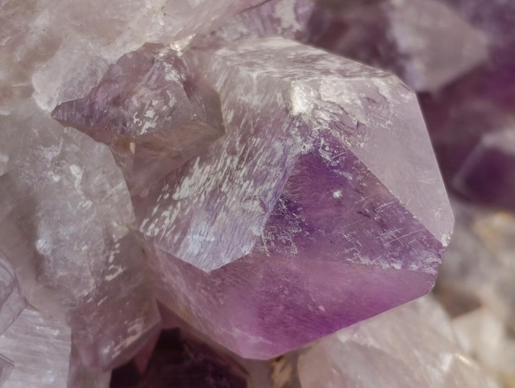 Natural XL Jacaranda Amethyst Crystal Cluster x 1 From Mumbwa, Zambia - Toprock Gemstones and Minerals 
