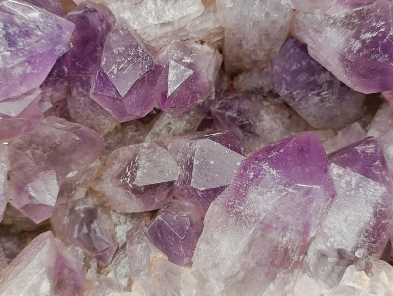 Natural XL Jacaranda Amethyst Crystal Cluster x 1 From Mumbwa, Zambia - Toprock Gemstones and Minerals 