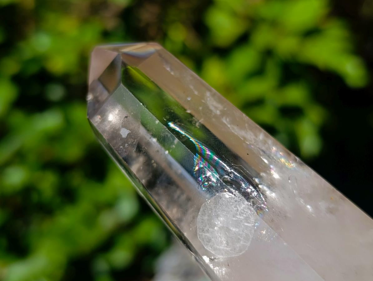 Polished Clear Quartz Display Crystals x 2 From Akansobe, Madagascar - Toprock Gemstones and Minerals 