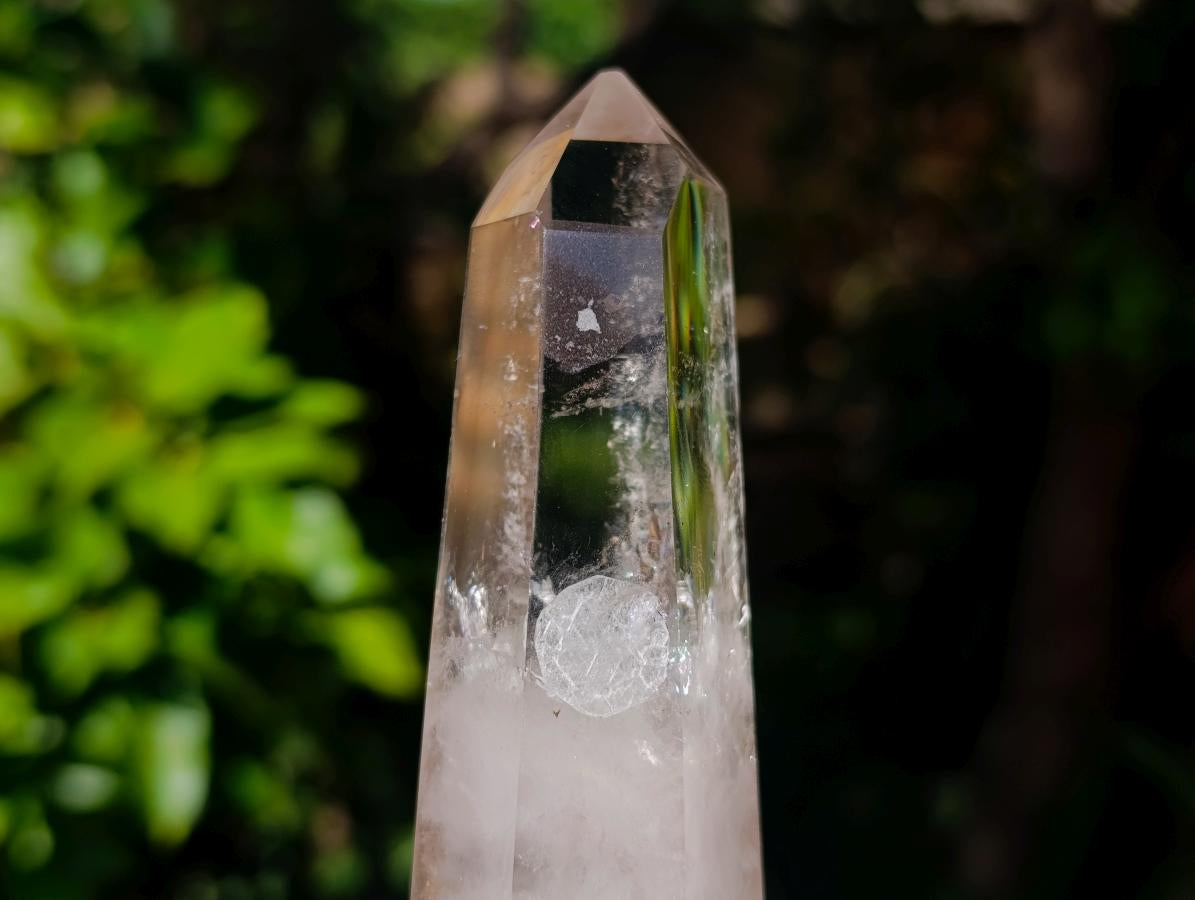 Polished Clear Quartz Display Crystals x 2 From Akansobe, Madagascar - Toprock Gemstones and Minerals 
