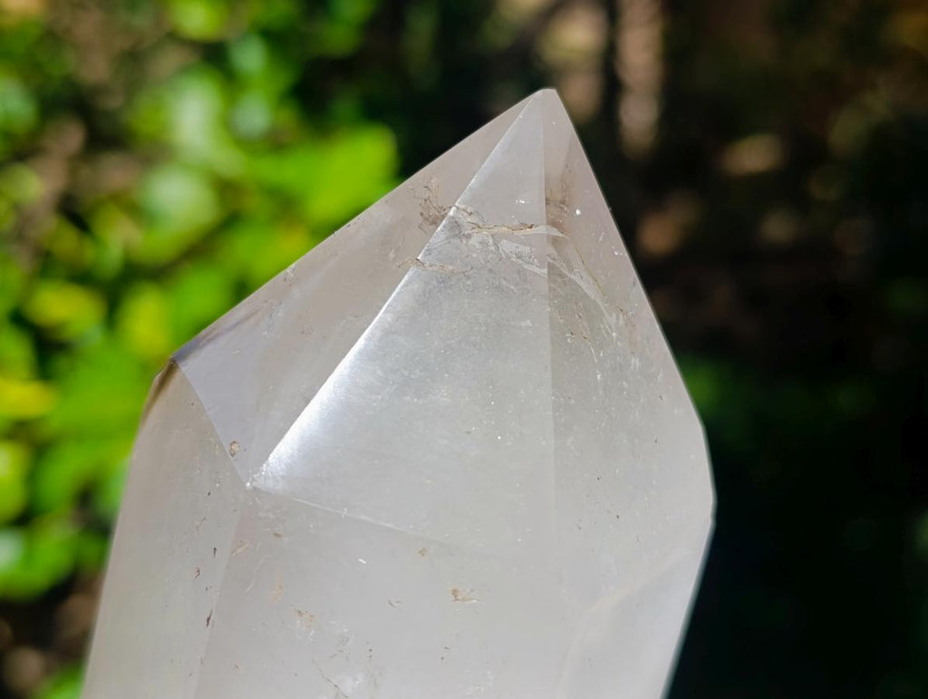 Polished Clear Quartz Display Crystals x 2 From Akansobe, Madagascar - Toprock Gemstones and Minerals 