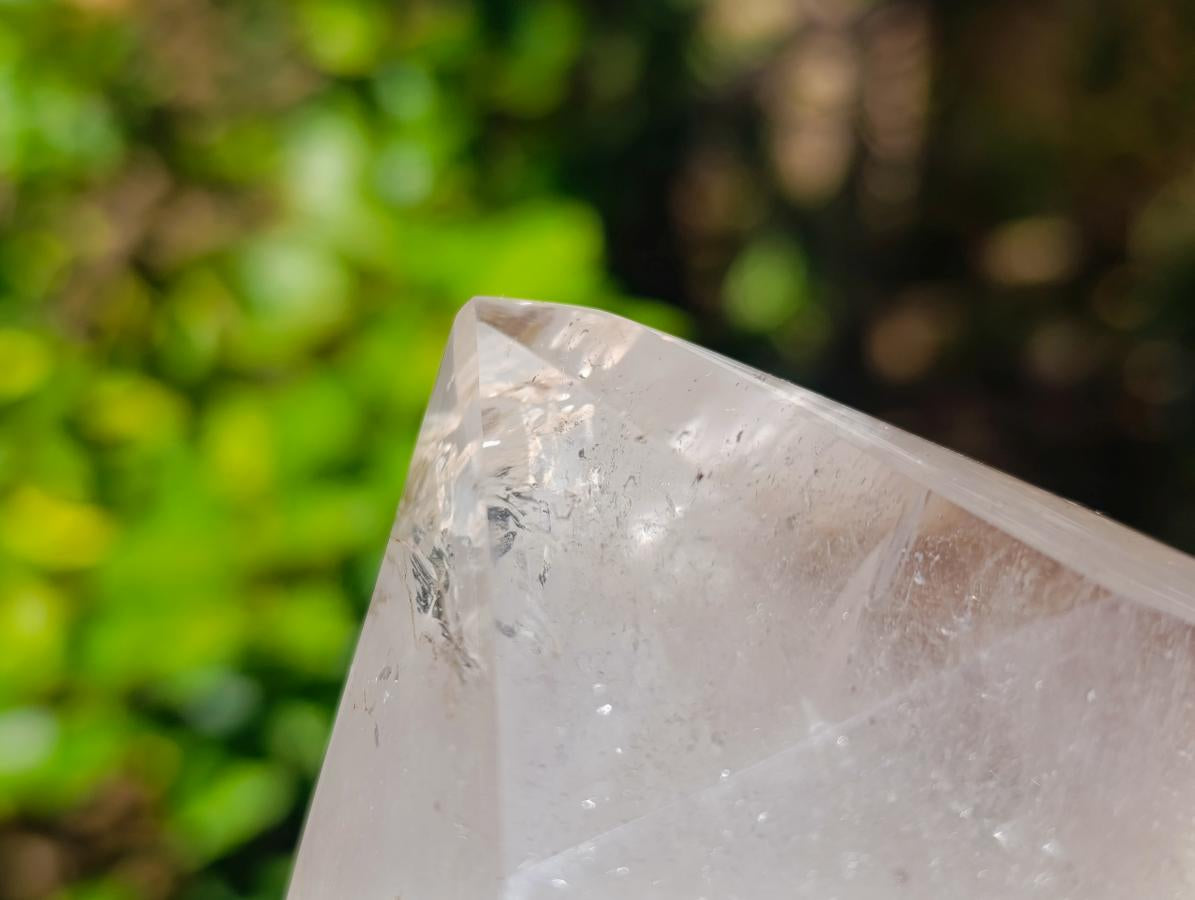 Polished Clear Quartz Display Crystals x 2 From Akansobe, Madagascar - Toprock Gemstones and Minerals 