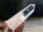 Polished Clear Quartz Display Crystals x 2 From Akansobe, Madagascar - Toprock Gemstones and Minerals 