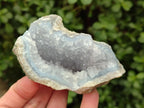 Natural Blue Lace Agate Geode Specimens x 12 From Nsanje, Malawi - Toprock Gemstones and Minerals 