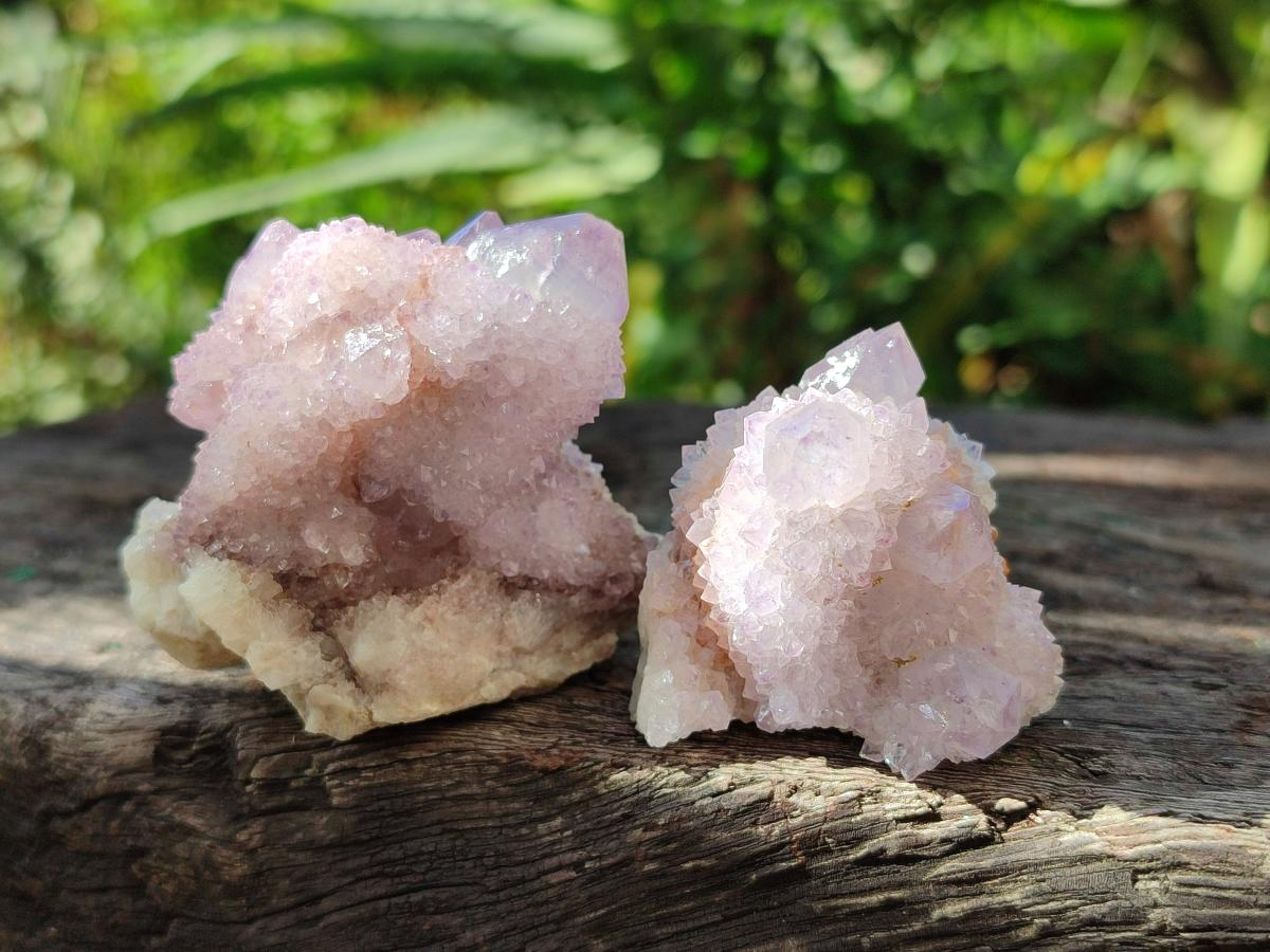 Natural Spirit Amethyst and Spirit Ametrine Clusters and Crystals x 12 From Boekenhouthoek, South Africa - Toprock Gemstones and Minerals 