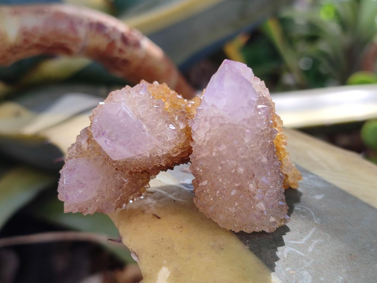 Natural Spirit Amethyst and Spirit Ametrine Clusters and Crystals x 12 From Boekenhouthoek, South Africa - Toprock Gemstones and Minerals 