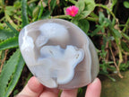 Polished Banded Agate Standing Display Pieces x 6 From Madagascar - Toprock Gemstones and Minerals 