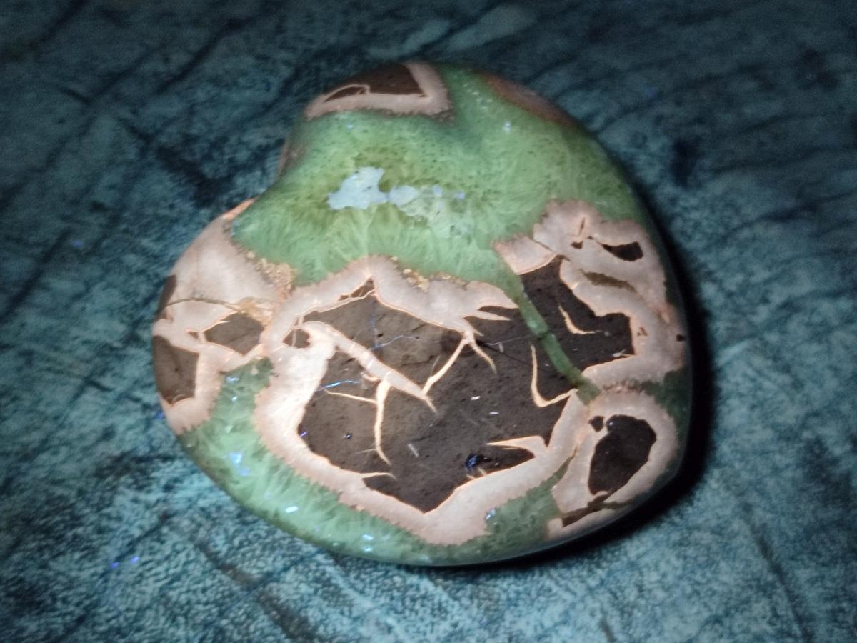 Polished Septerye Hearts x 6 From Mahajanga, Madagascar - Toprock Gemstones and Minerals 