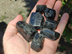 Natural Alluvial Schorl Black Tourmaline Crystals x 2 Kg Lot From Zimbabwe - Toprock Gemstones and Minerals 