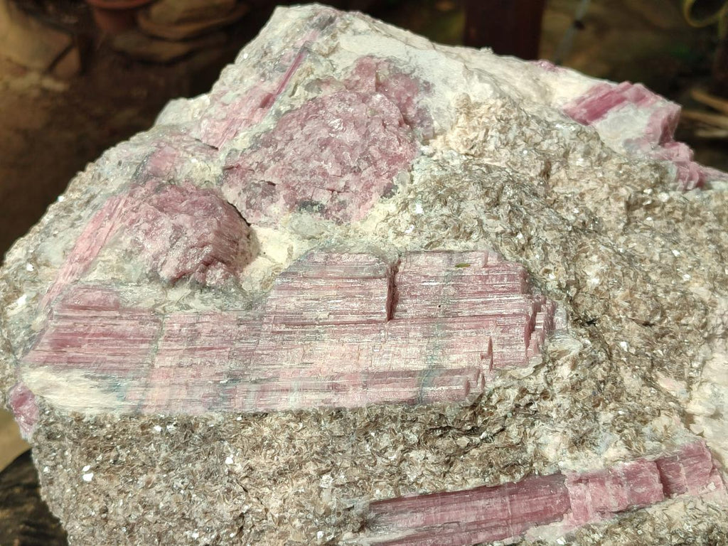 Natural XXL Pink Rubellite Tourmaline Specimen x 1 From Karibib, Namibia - Toprock Gemstones and Minerals 