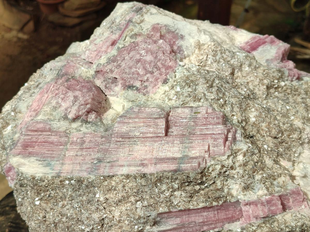 Natural XXL Pink Rubellite Tourmaline Specimen x 1 From Karibib, Namibia - Toprock Gemstones and Minerals 
