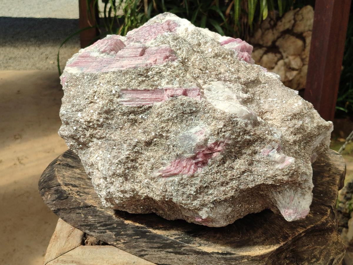 Natural XXL Pink Rubellite Tourmaline Specimen x 1 From Karibib, Namibia - Toprock Gemstones and Minerals 