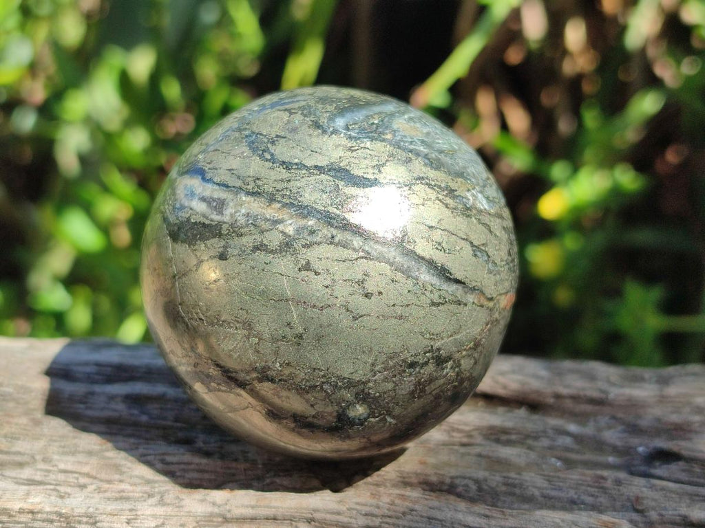 Polished Basalt Pharaoh Stone Spheres x 6 From Iron Duke Mine, Zimbabwe - Toprock Gemstones and Minerals 